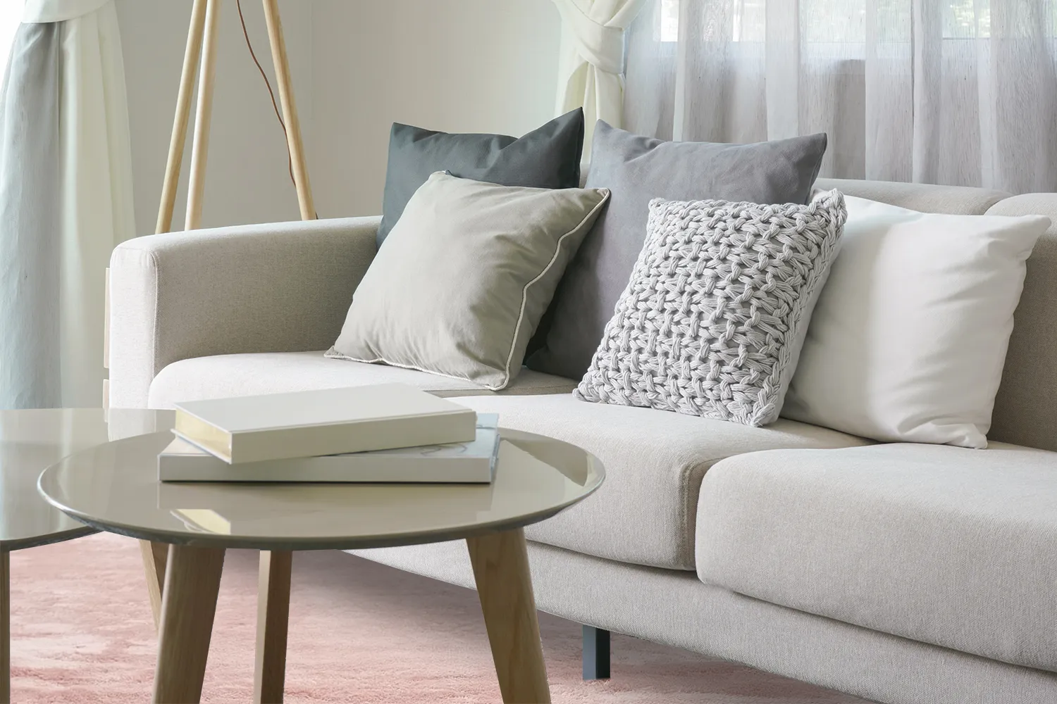 Ronde vloerkleden - Aranga Super Soft Fur (roze)