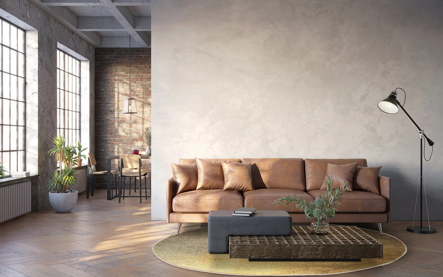 Rond vloerkleed - Arcas (multi)