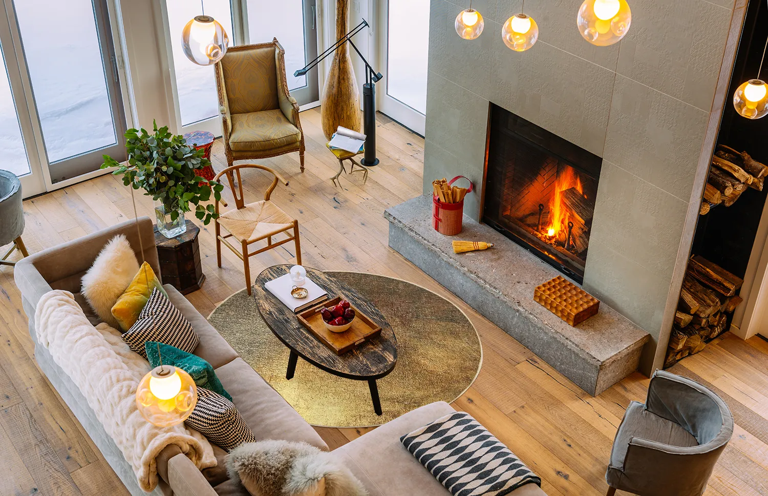 Rond vloerkleed - Arcas (multi)