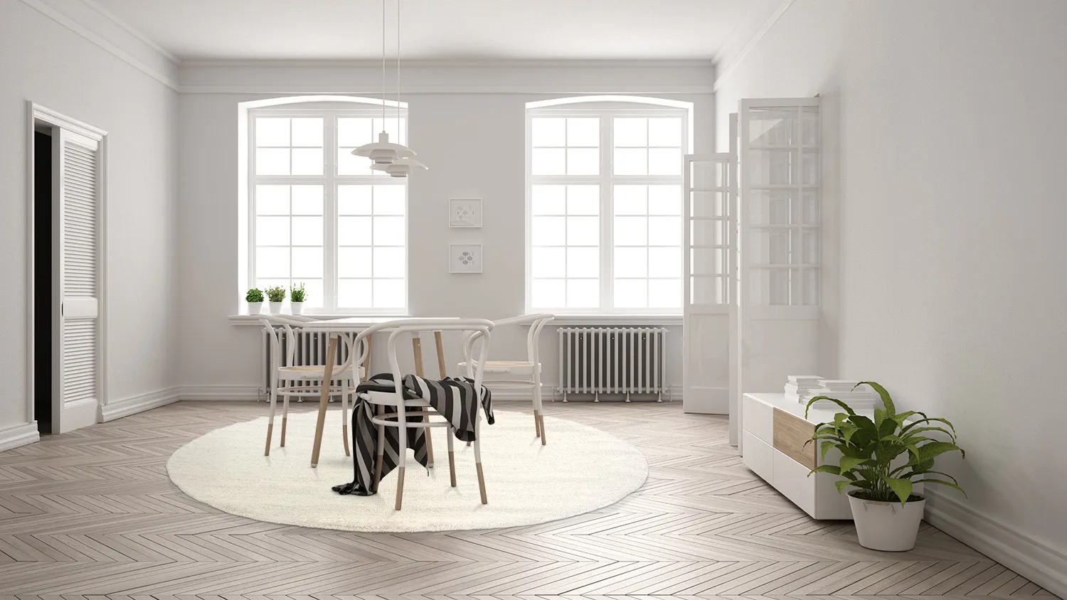 Ronde vloerkleden - Bibury (cream)