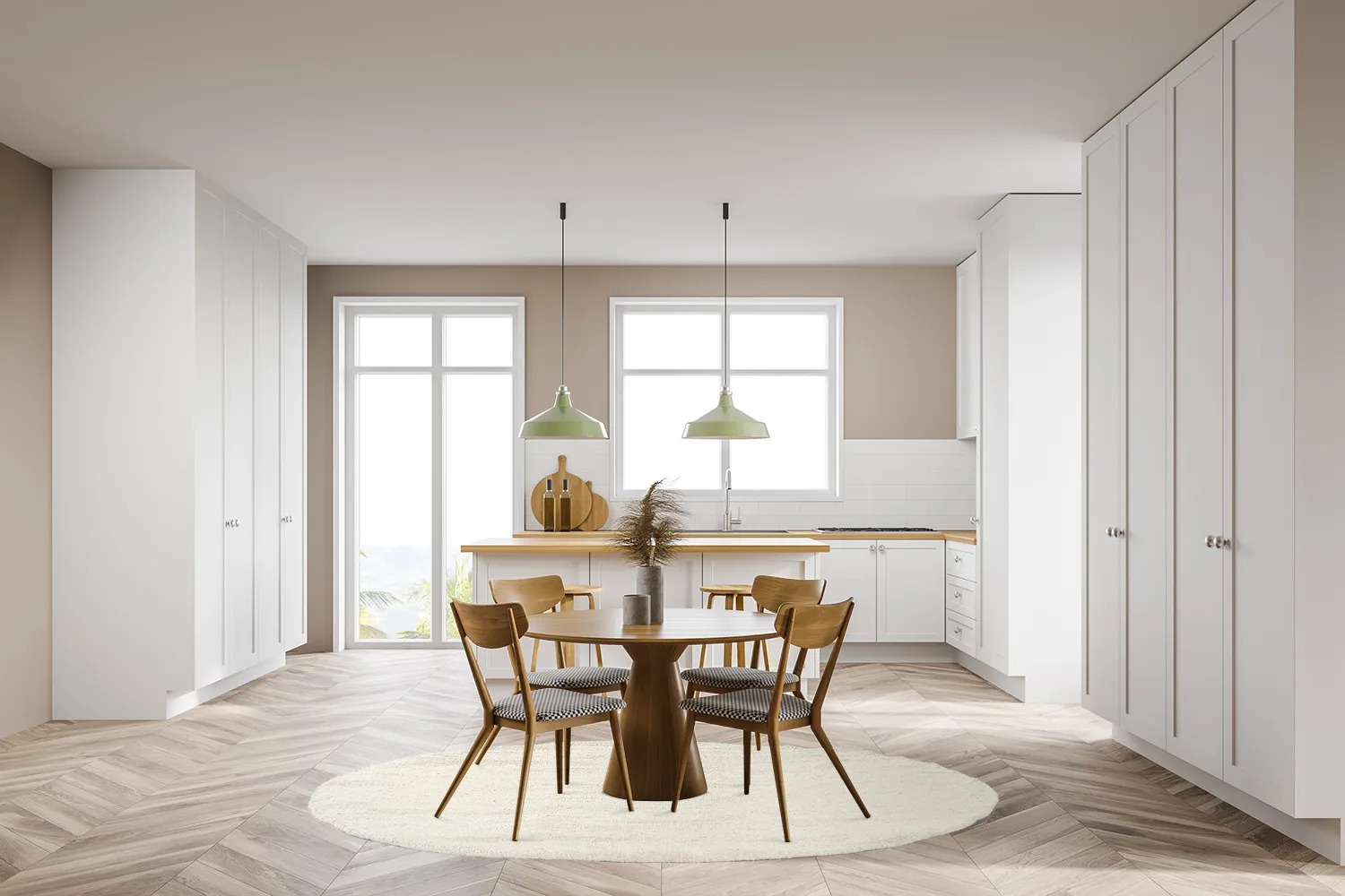 Ronde vloerkleden - Bibury (cream)