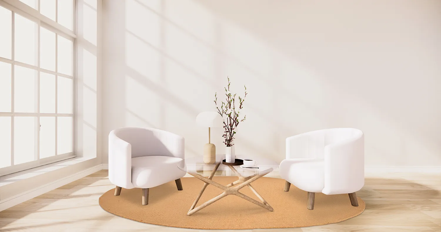 Vloerkleed Katoen - Billie (oranje)