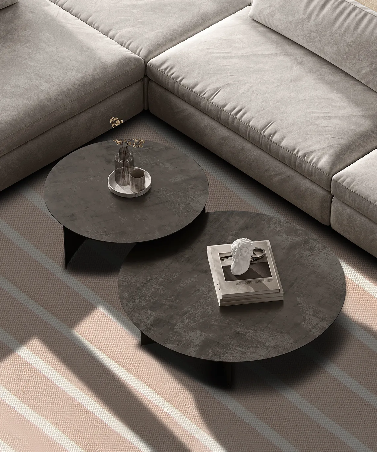 Vloerkleed Katoen - Helle (roze)