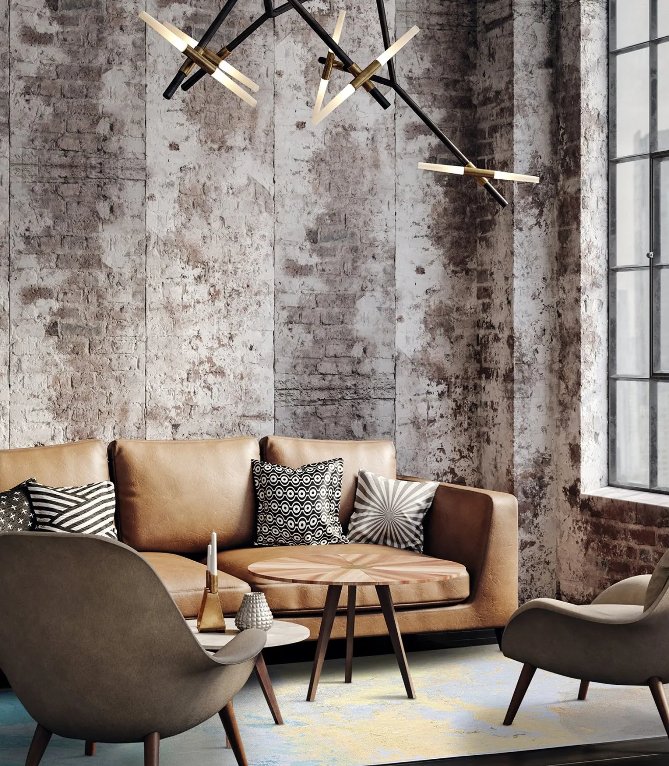 Wilton - Borgo (blauw/geel)