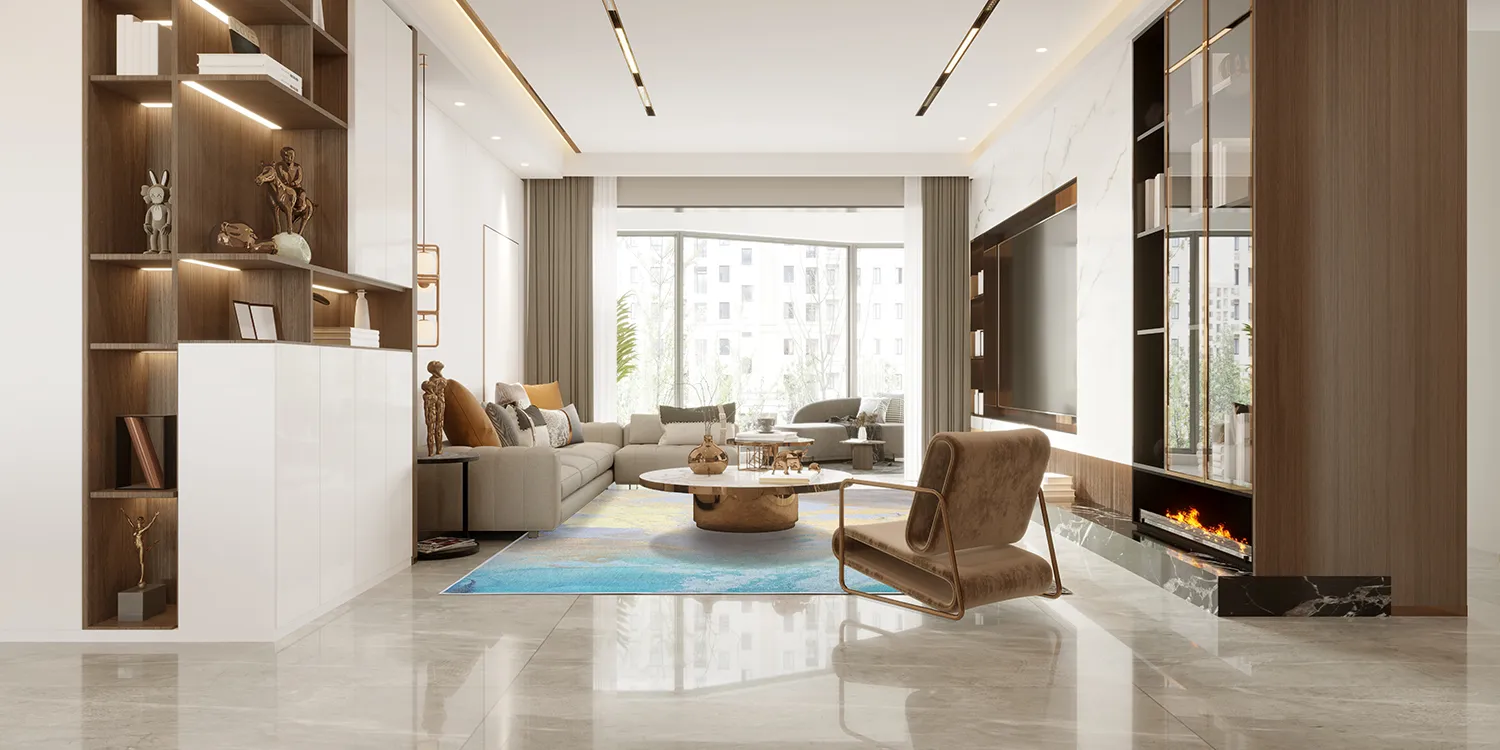 Wilton - Borgo (blauw/geel)