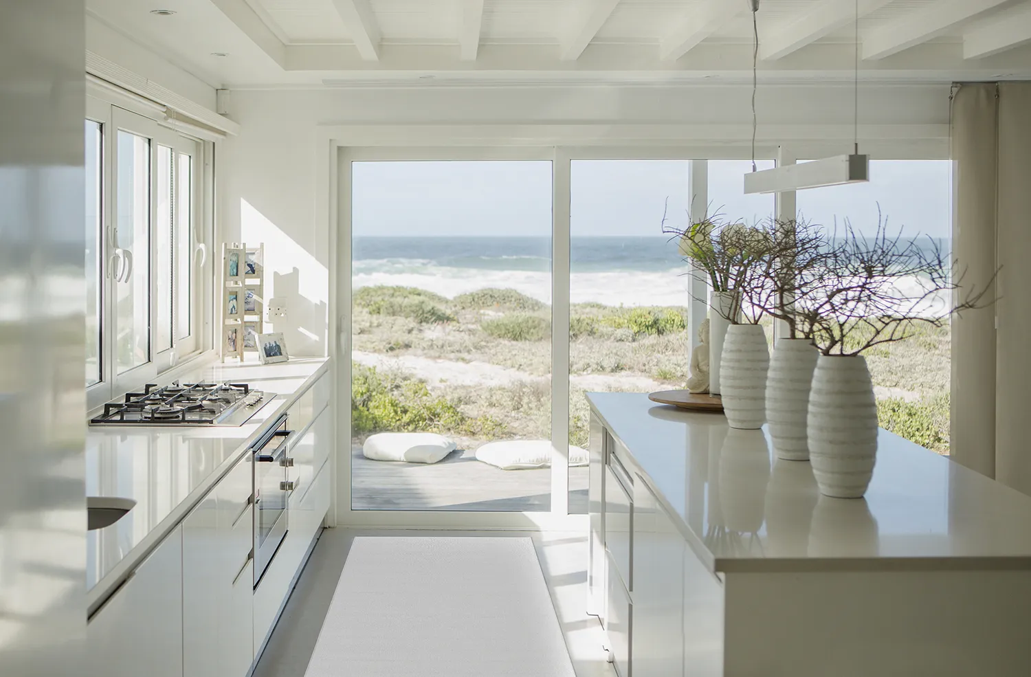 Plastic-kleden - Chelsea (wit)