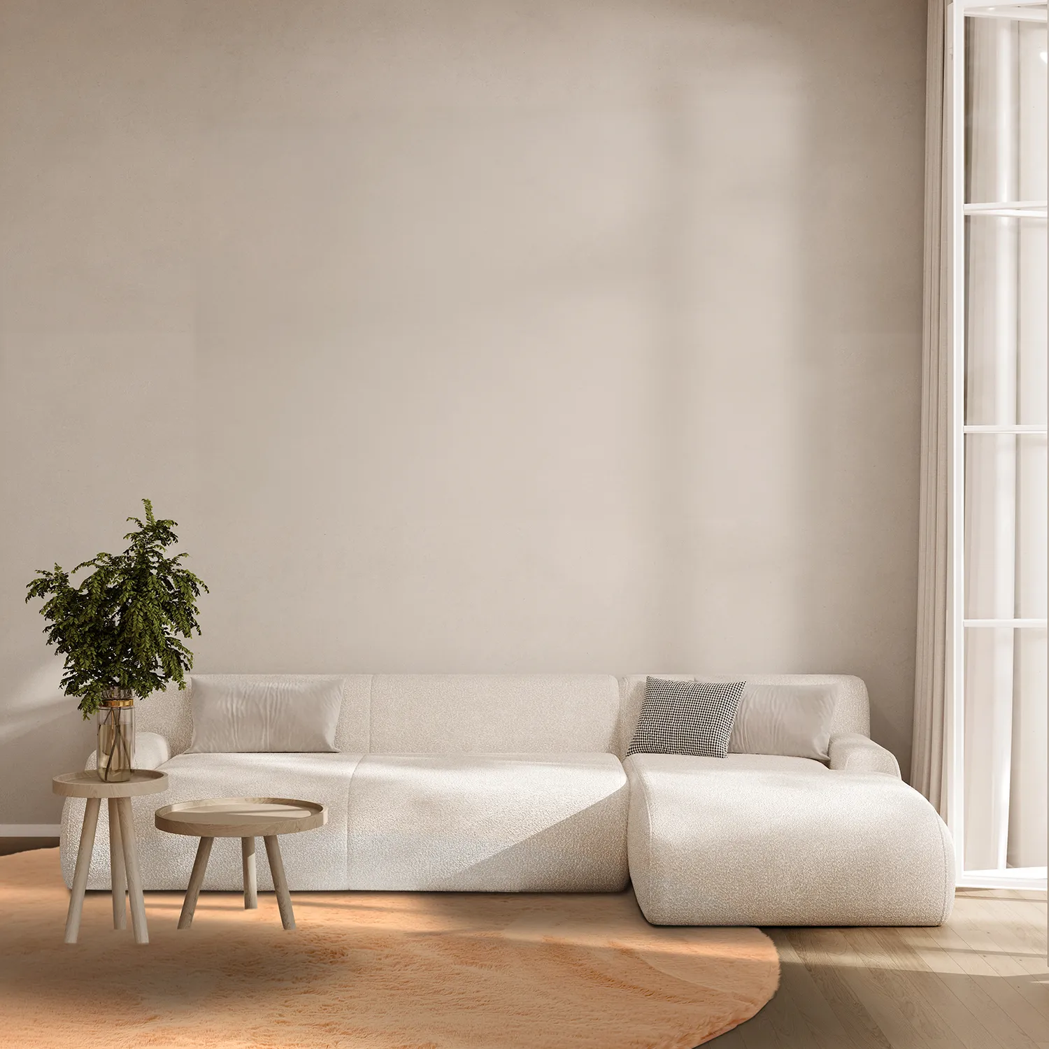 Ronde vloerkleden - Cloud Super Soft (terracotta)