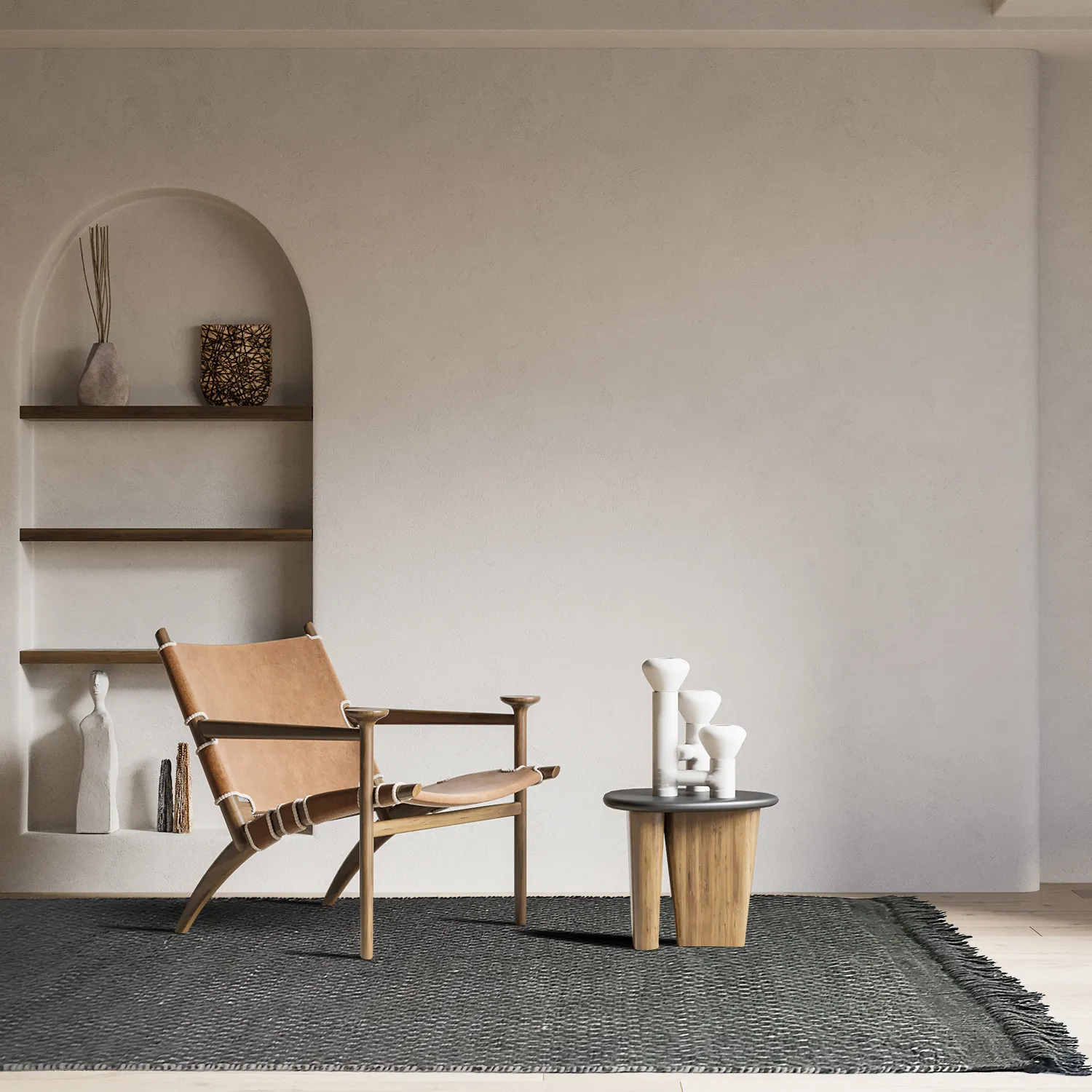 Wollen-vloerkleed - Clovelly (Donkergrijs)