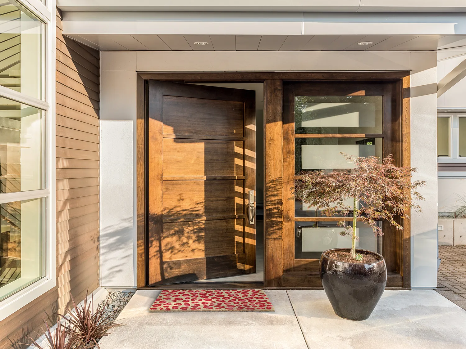 Deurmat - Leo (roze)