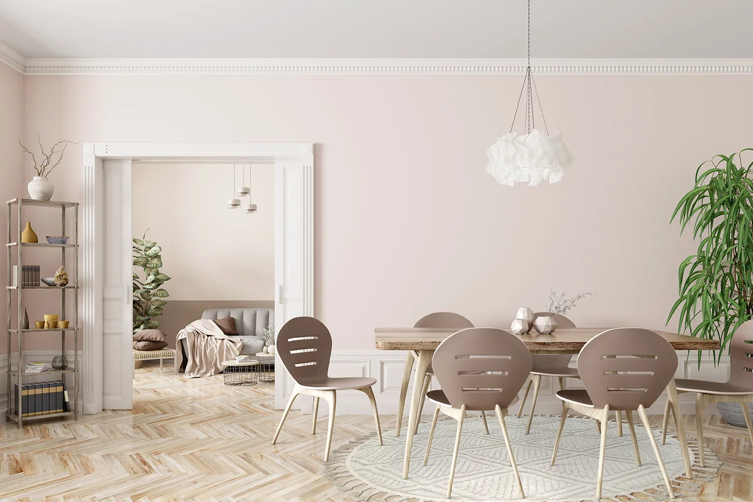 Ronde vloerkleden - Dover (offwhite)