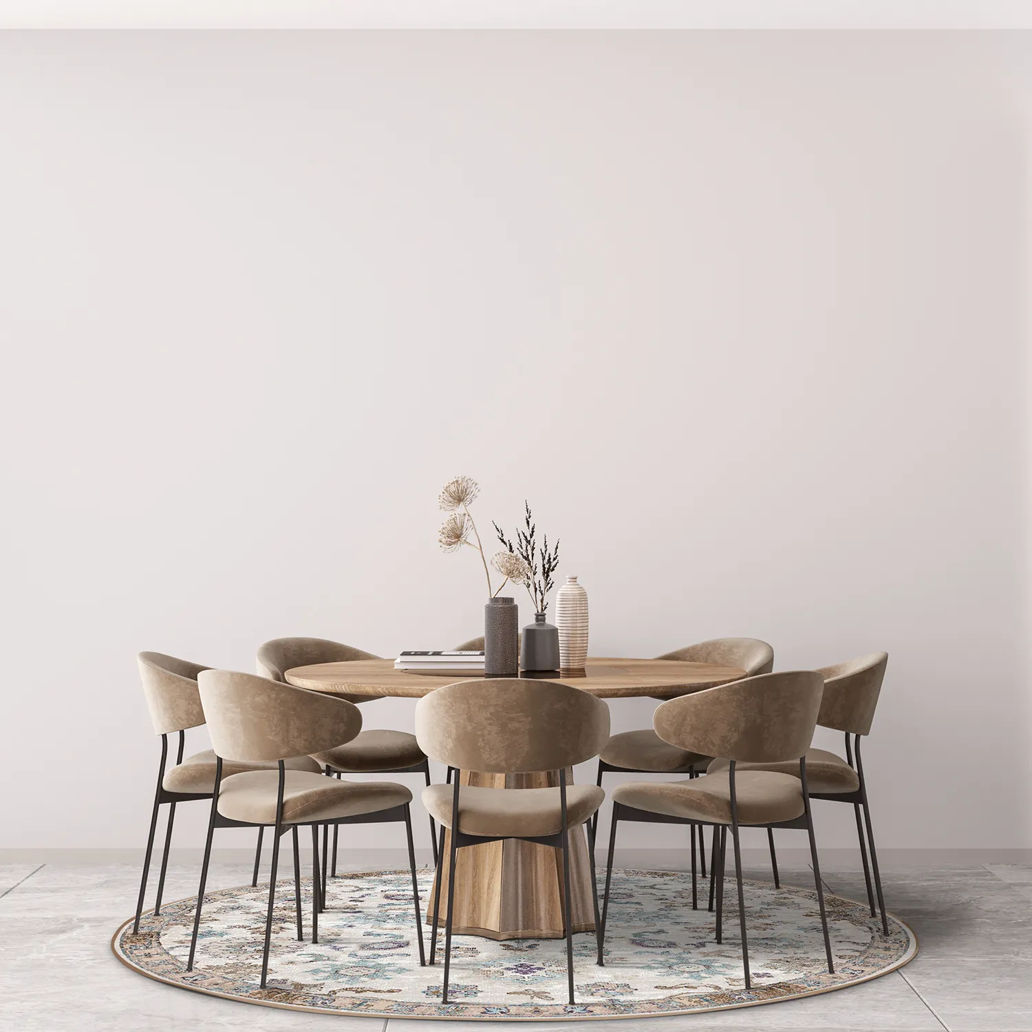 Ronde vloerkleden - Eden (multi)