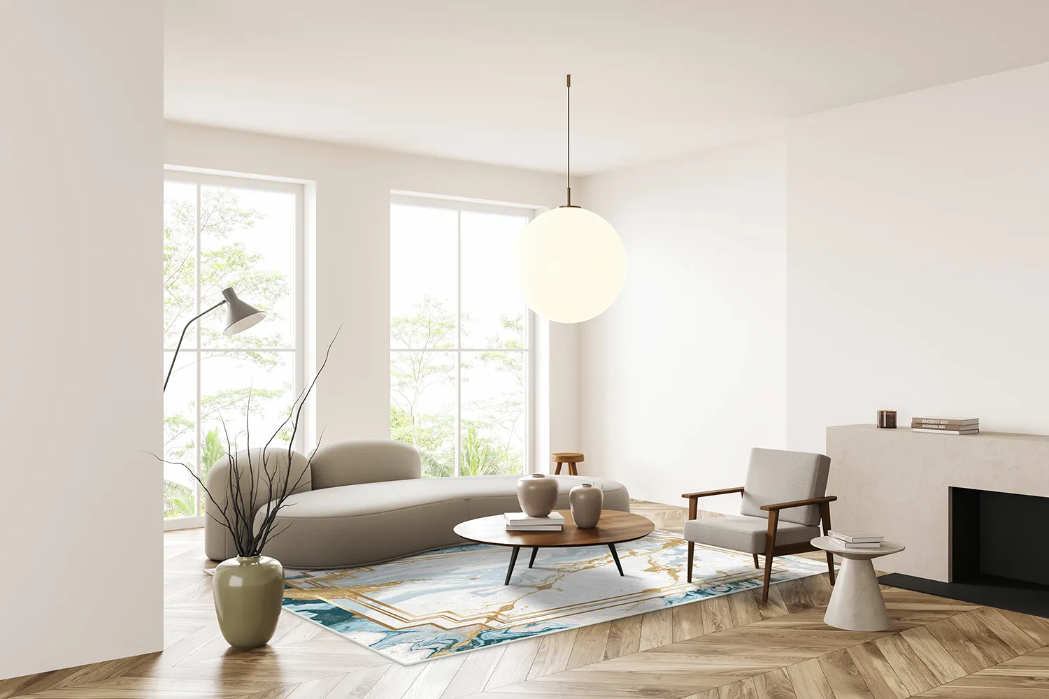 Wilton - Emery (blauw)