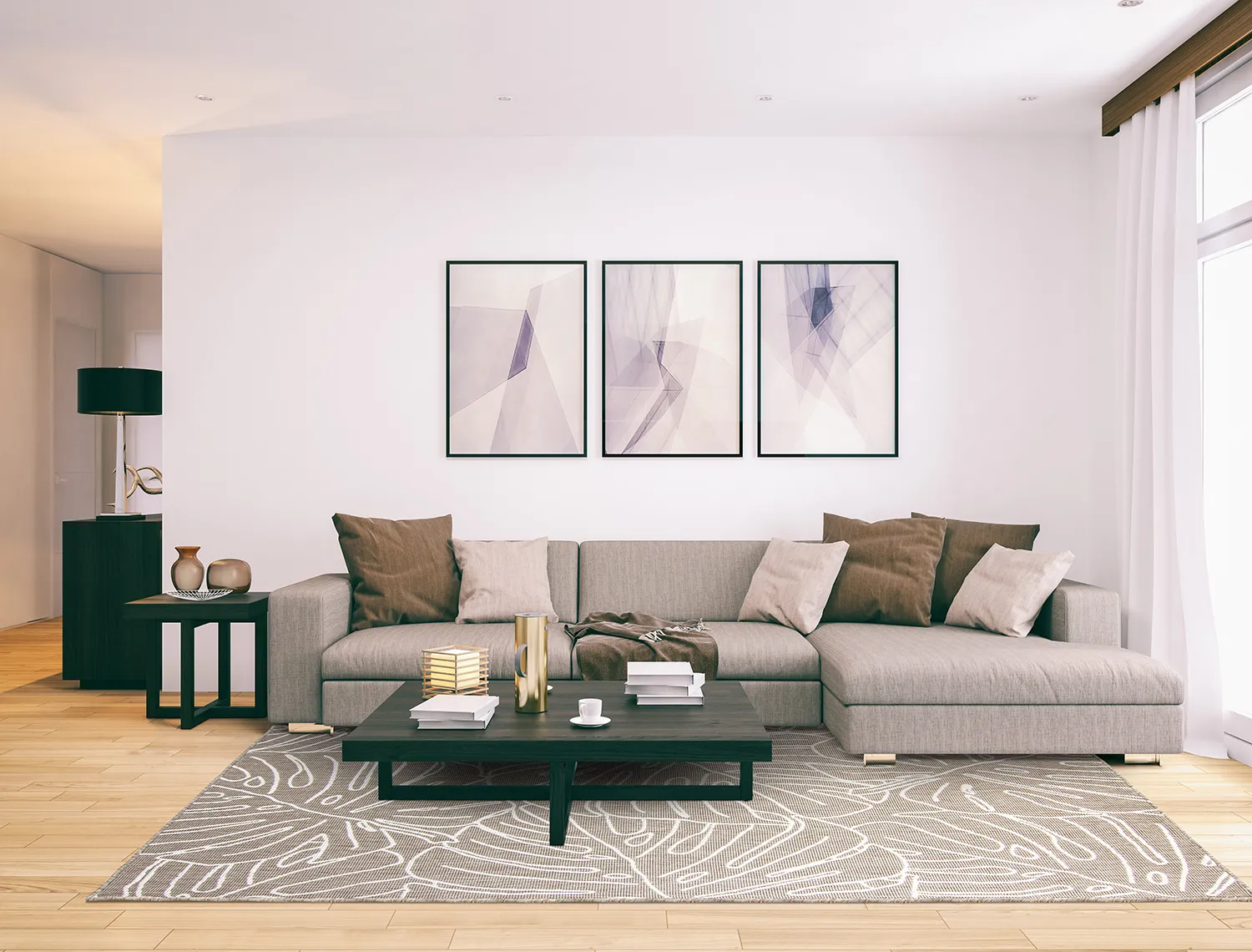 Vloerkleden voor binnen en buiten - Francis (beige)