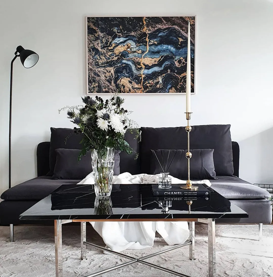 Hoogpolig vloerkleed - Frutillar (grijs)