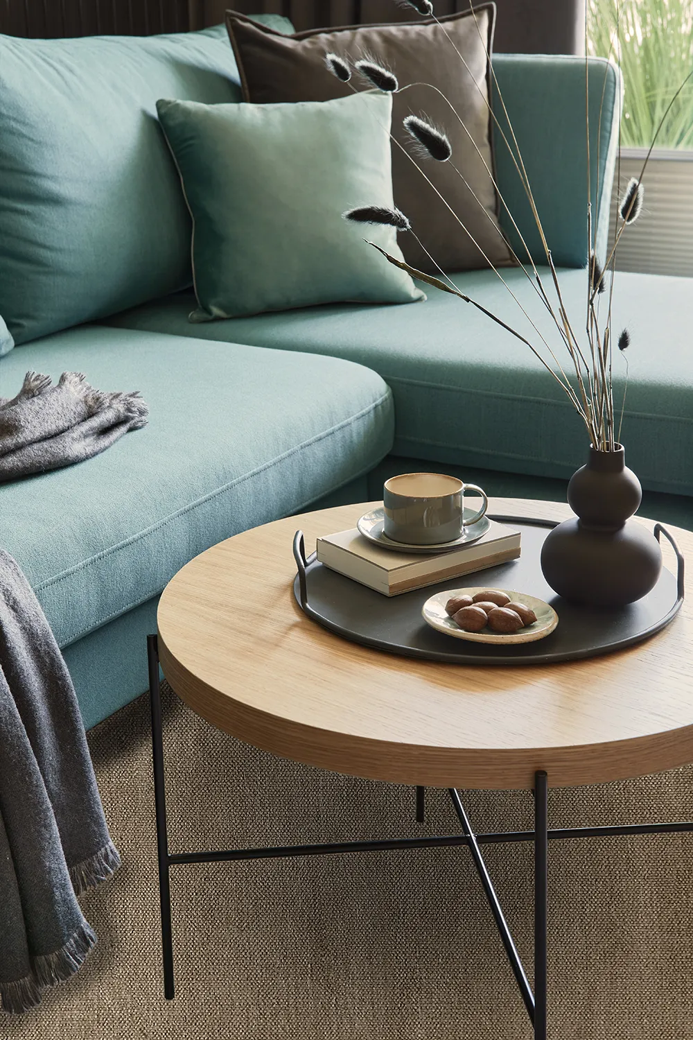 Ronde vloerkleden - Hamilton (bruin)