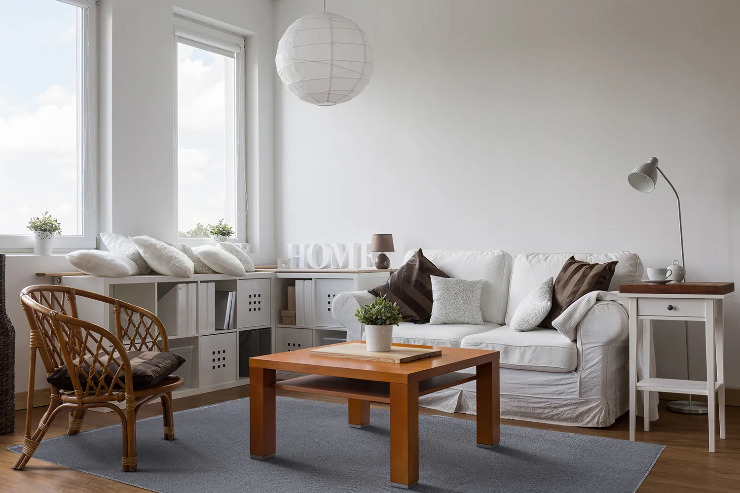 Wollen-vloerkleed - Hamilton (Asphalt)