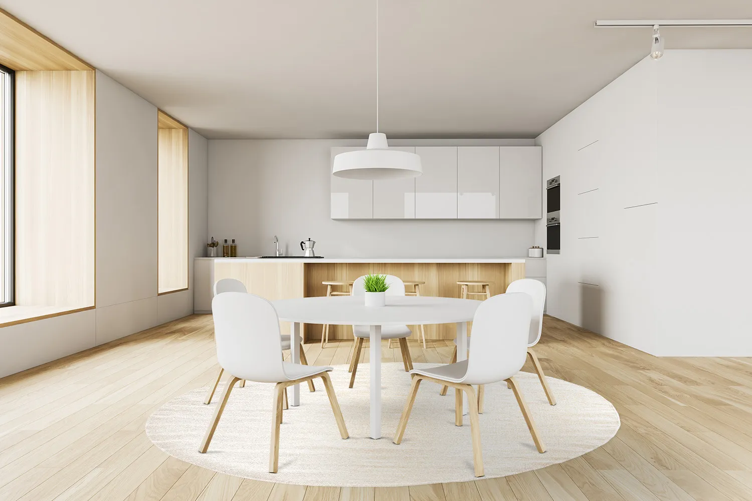 Ronde vloerkleden - Hamilton (natuur)