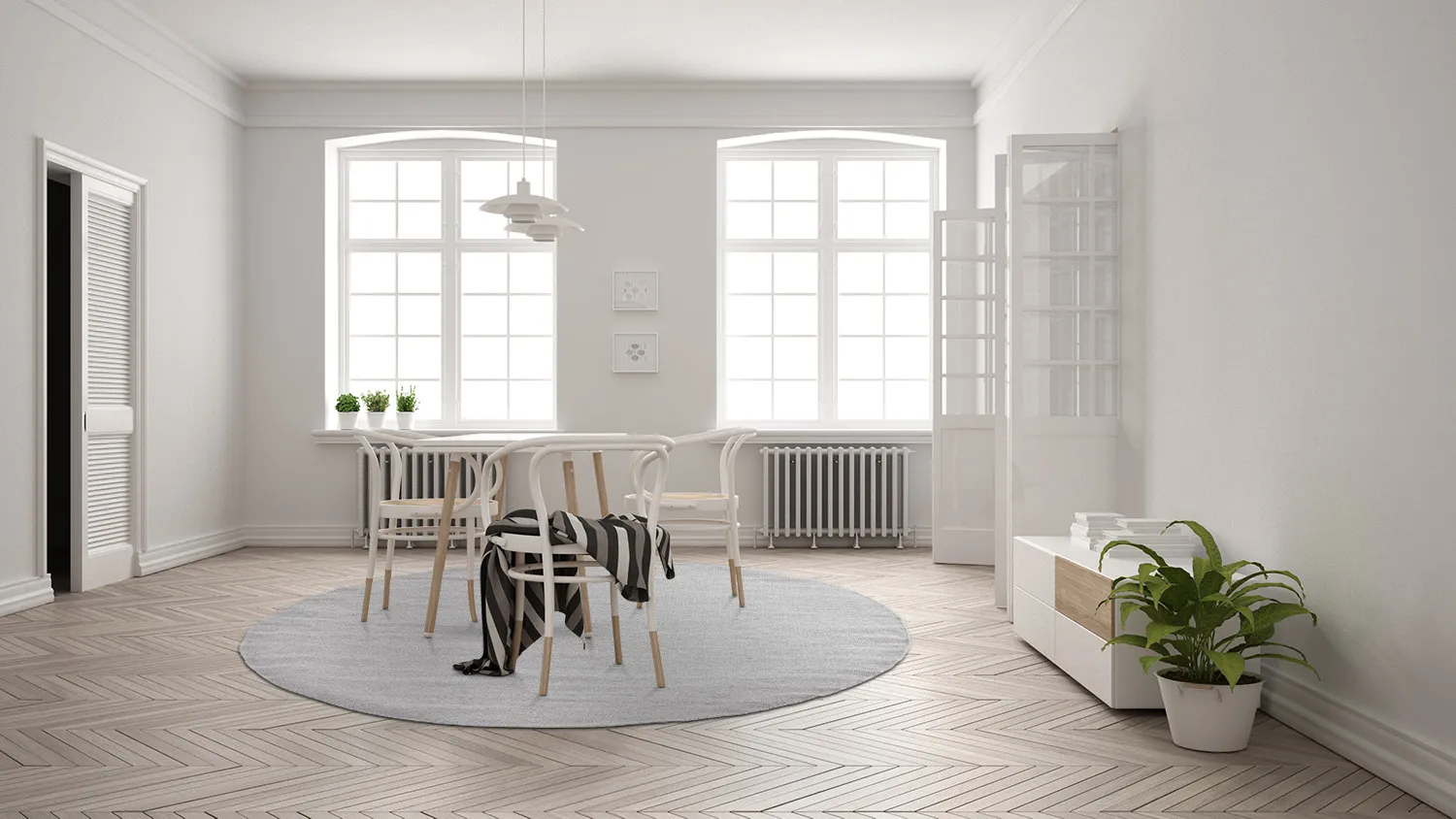 Ronde vloerkleden - Hamilton (Grey)