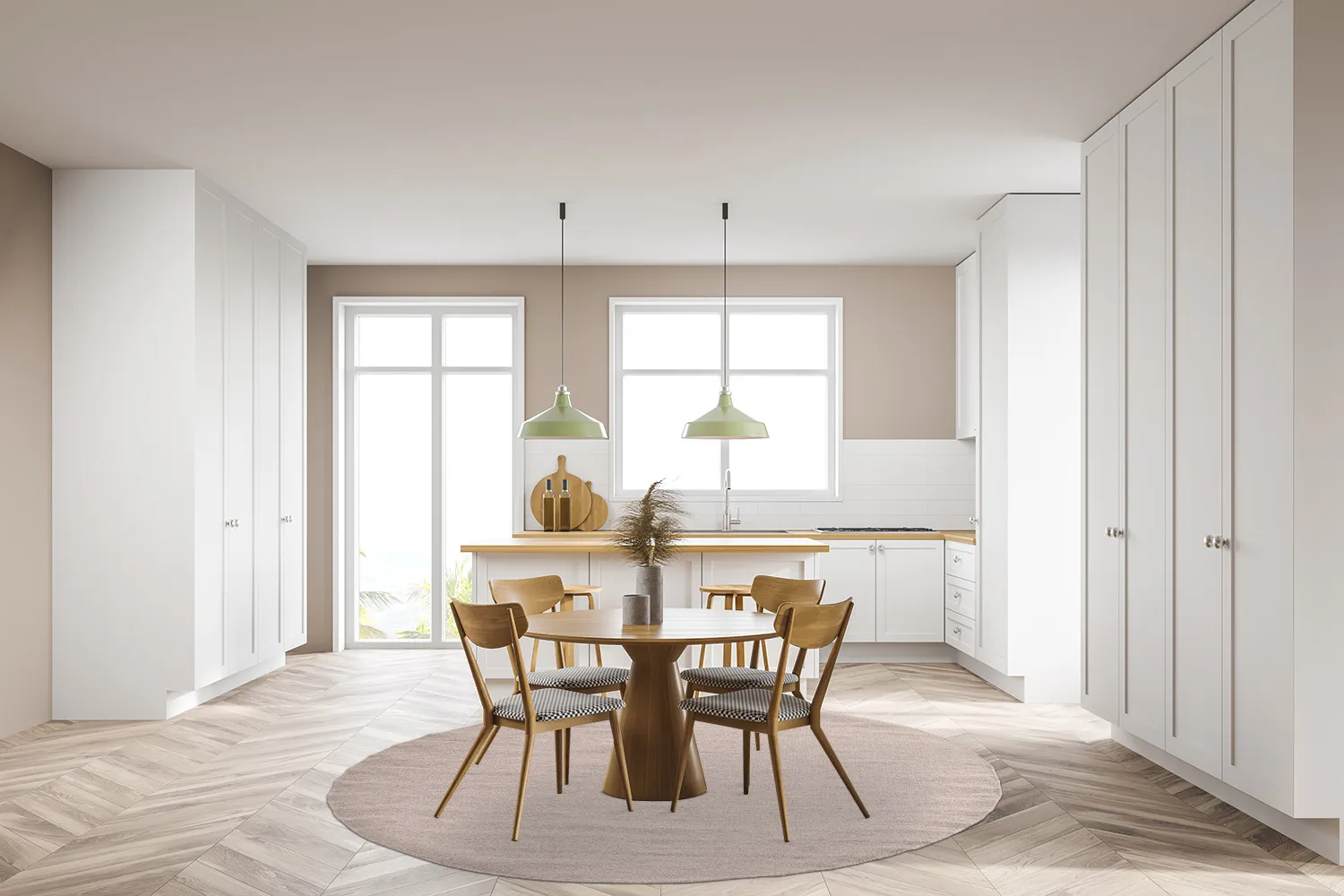 Ronde vloerkleden - Hamilton (Silver Grey)