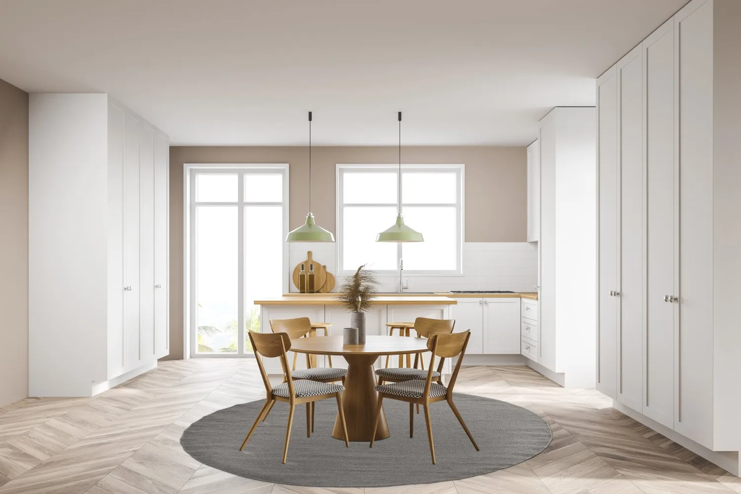 Ronde vloerkleden - Hamilton (Asphalt)