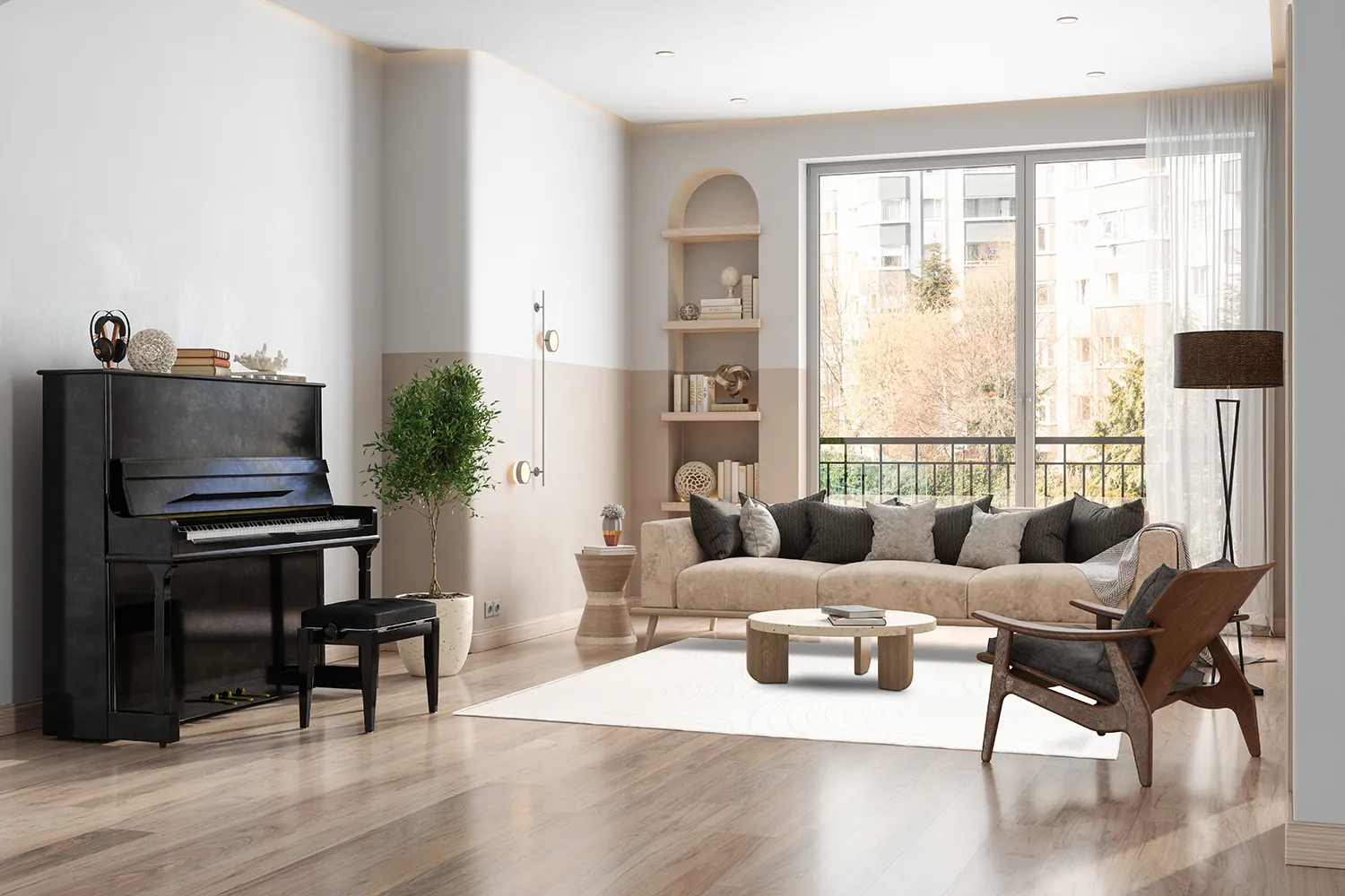 Vloerkleden voor binnen en buiten - Hayden (offwhite)