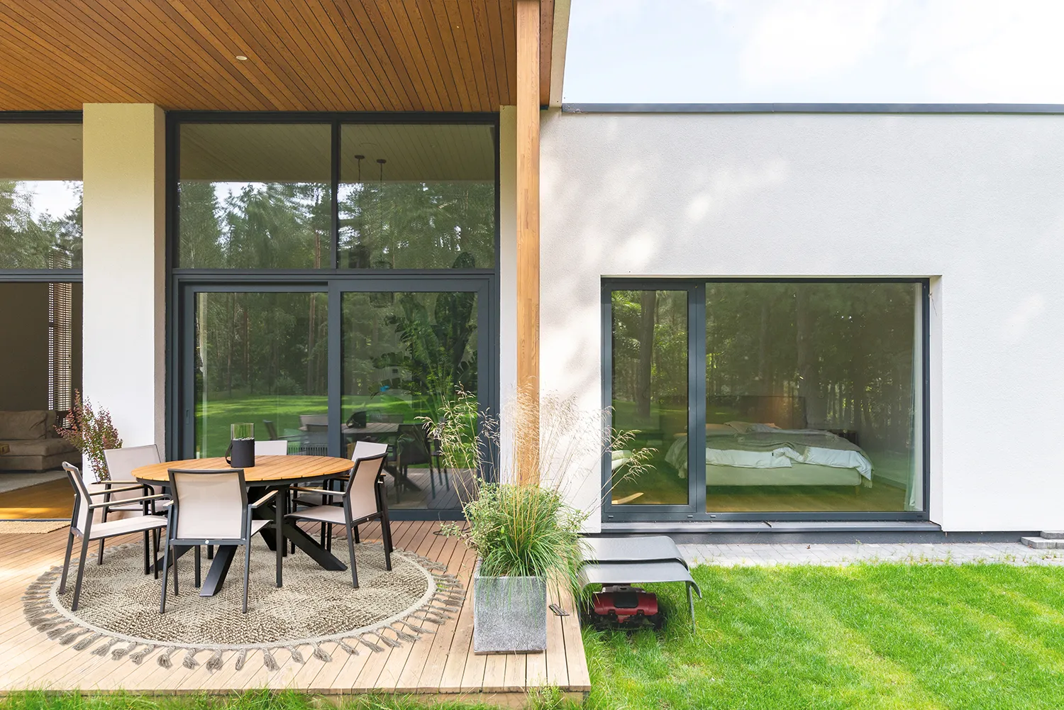 Ronde vloerkleden - Indoor/Outdoor Dakota (beige)