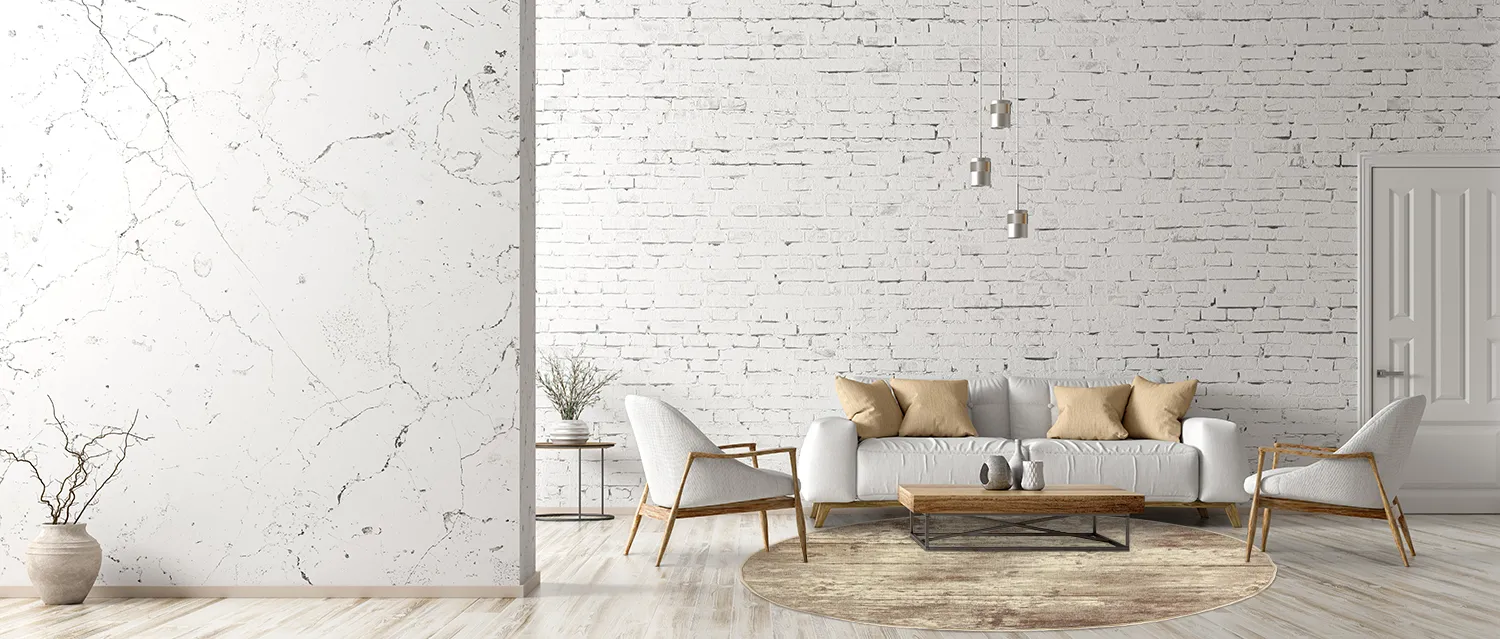 Rond vloerkleed - Kebira (beige)