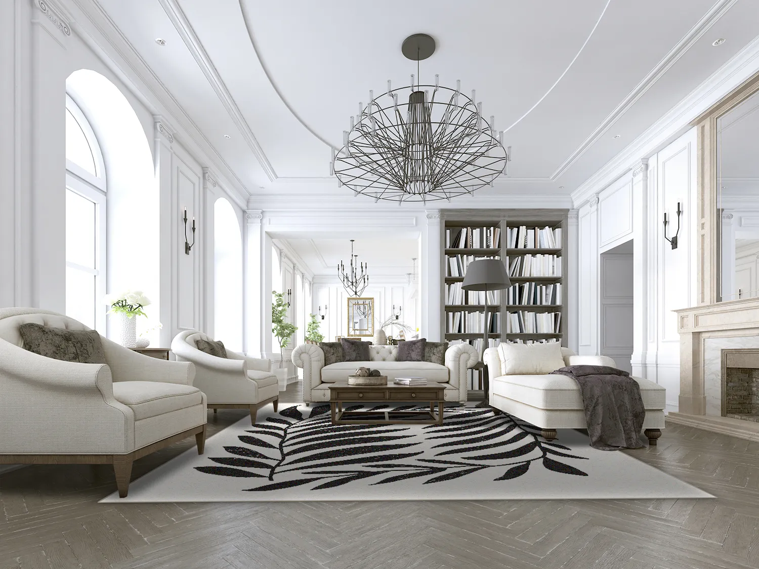 Wilton - Betty (beige/zwart)