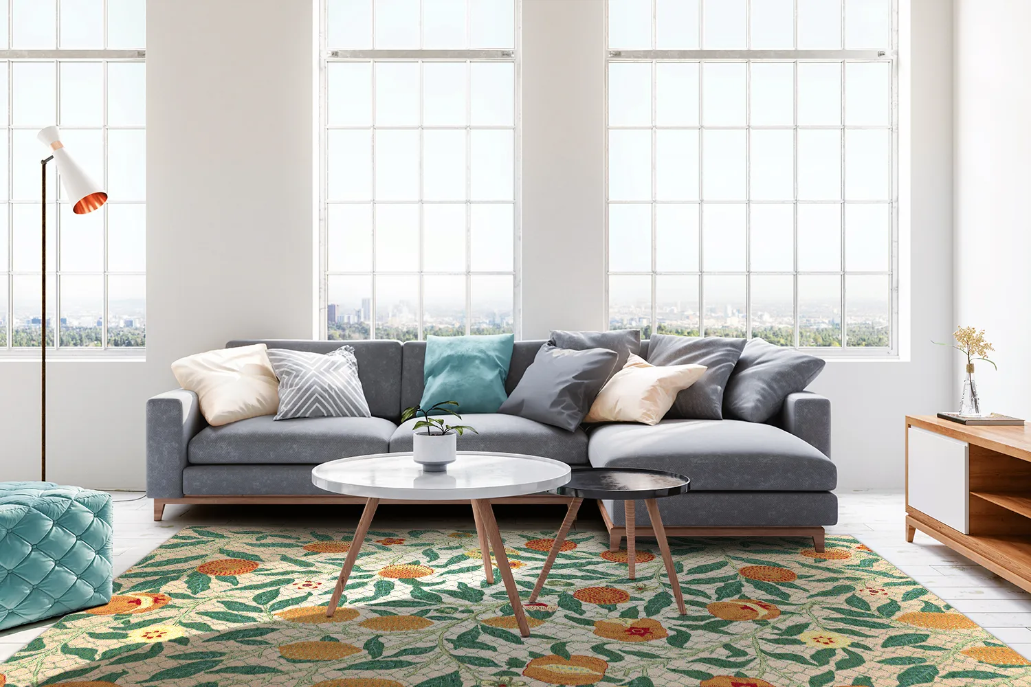 Wilton - Cosette (oranje/multi)