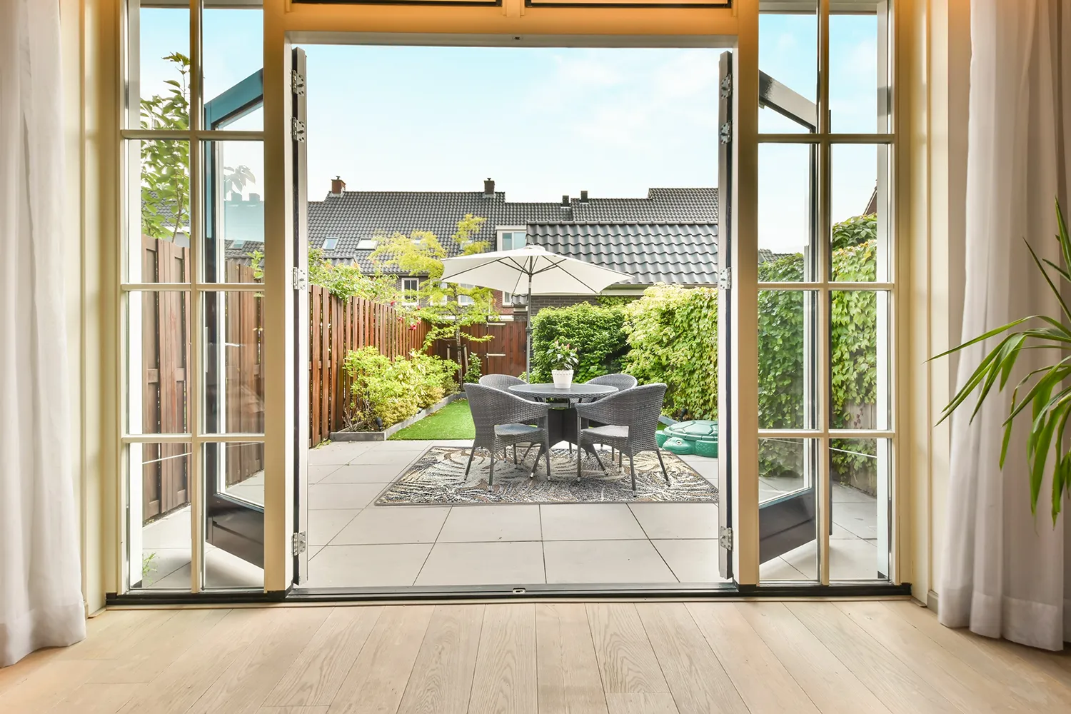 Vloerkleden voor binnen en buiten - Maui (grijs/multi)