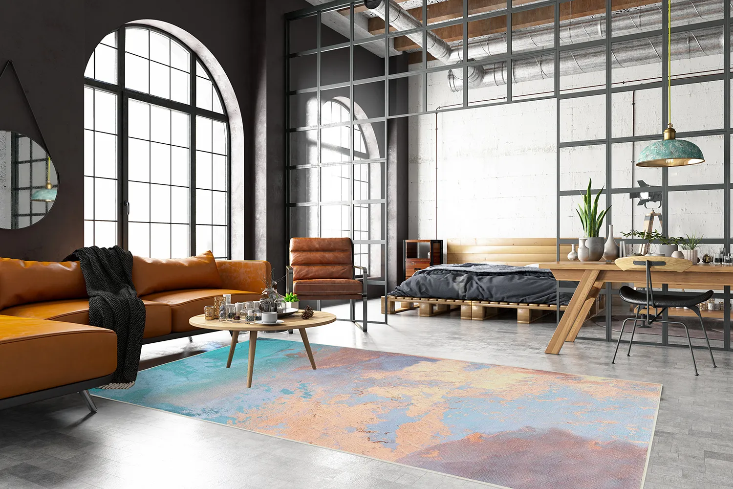Wilton - Pescia (blauw/multi)