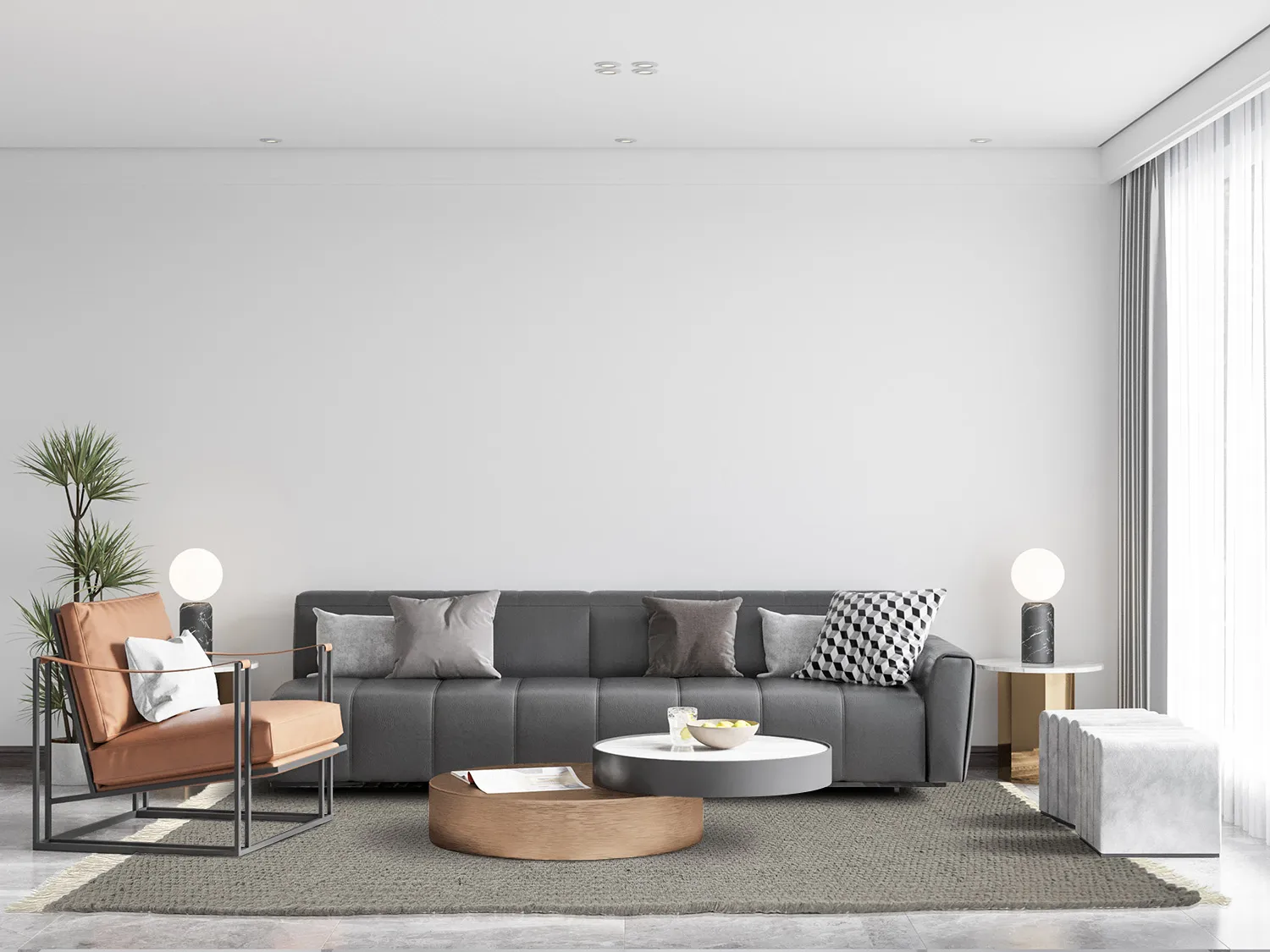 Wollen-vloerkleed - Cartmel (grijs)