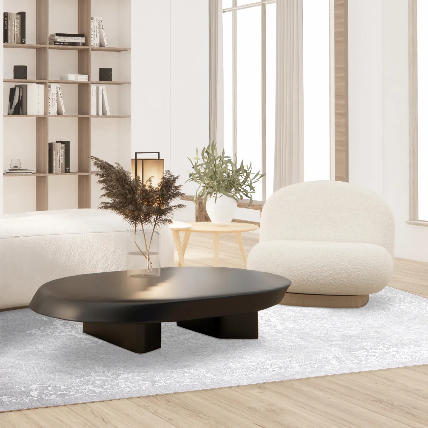 Wilton - Santi (lichtgrijs/wit)