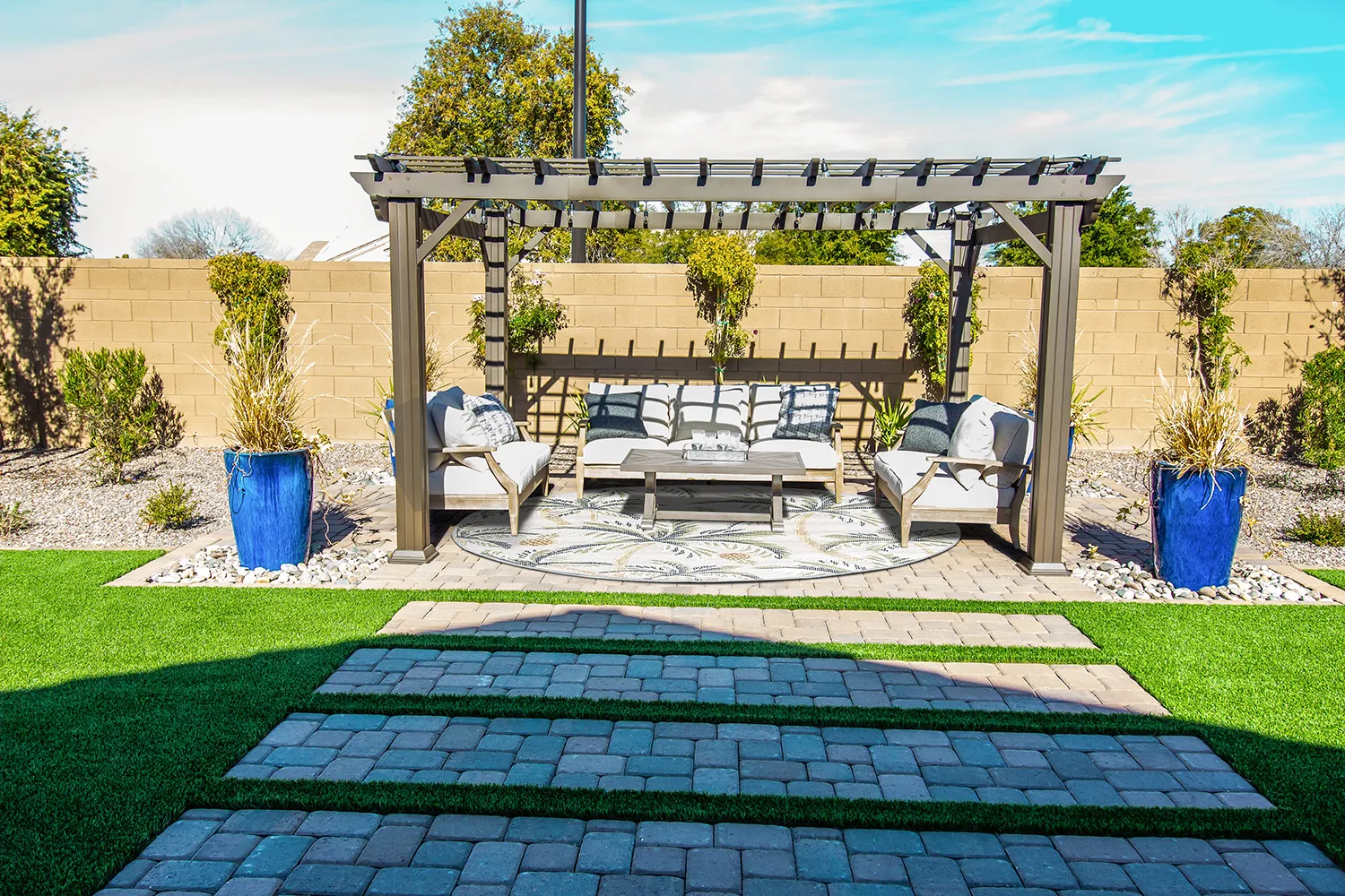 Ronde vloerkleden - Indoor/Outdoor Roma (multi)