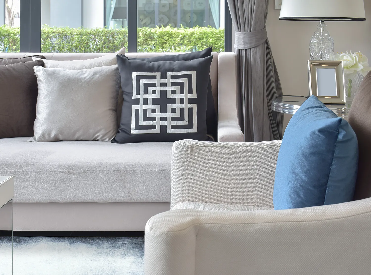 Wilton - Rosia (blauw/grijs)