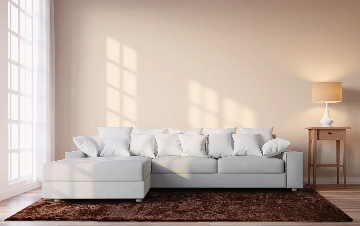 Hoogpolig vloerkleed - Aranga Super Soft Fur (donker bruin)