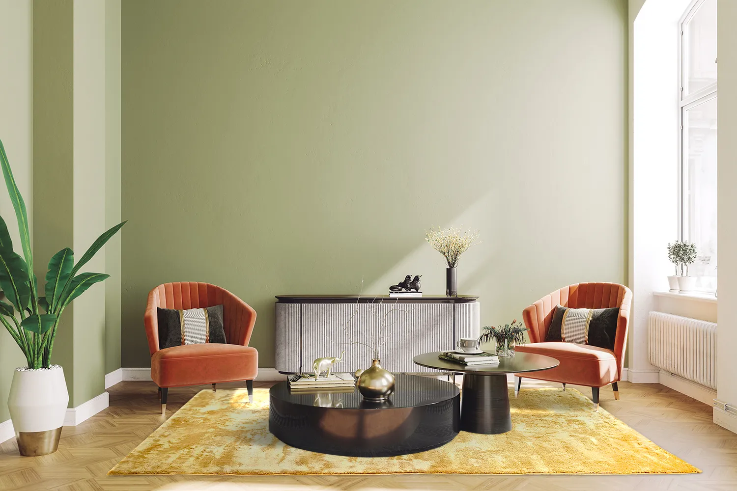 Hoogpolig vloerkleed - Aranga Super Soft Fur (ochre)