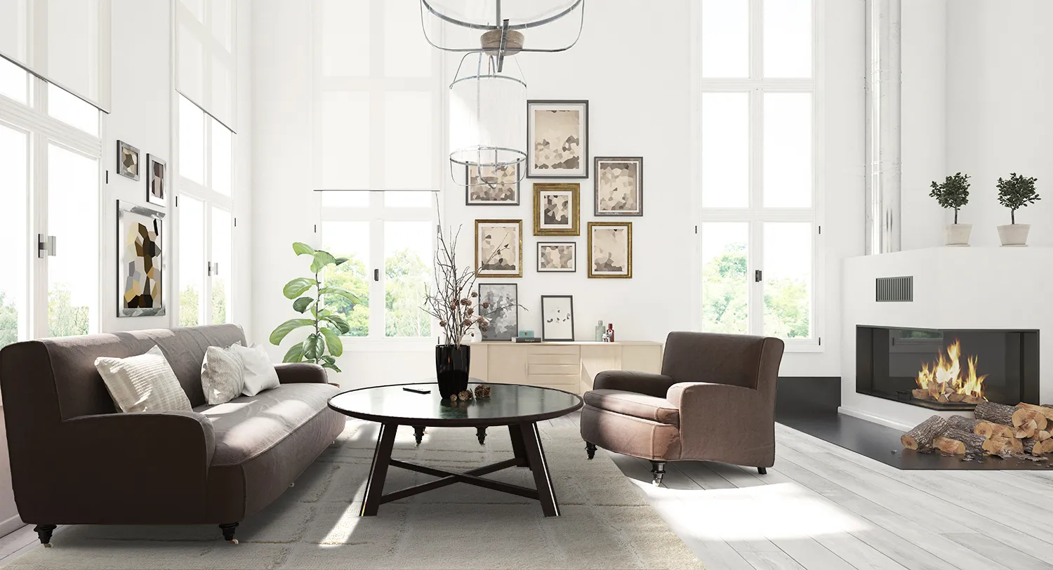 Hoogpolig vloerkleed - Flavia (offwhite)