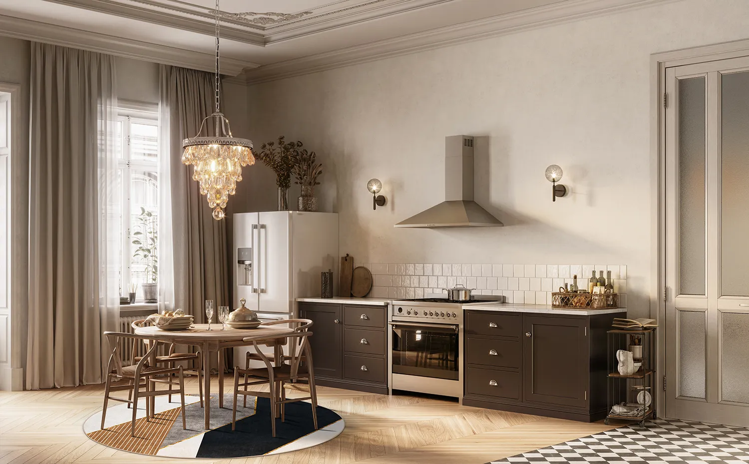 Ronde vloerkleden - Serenity (multi)