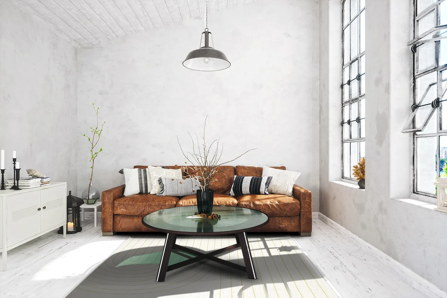 Vloerkleden voor binnen en buiten - Gordo (geel)