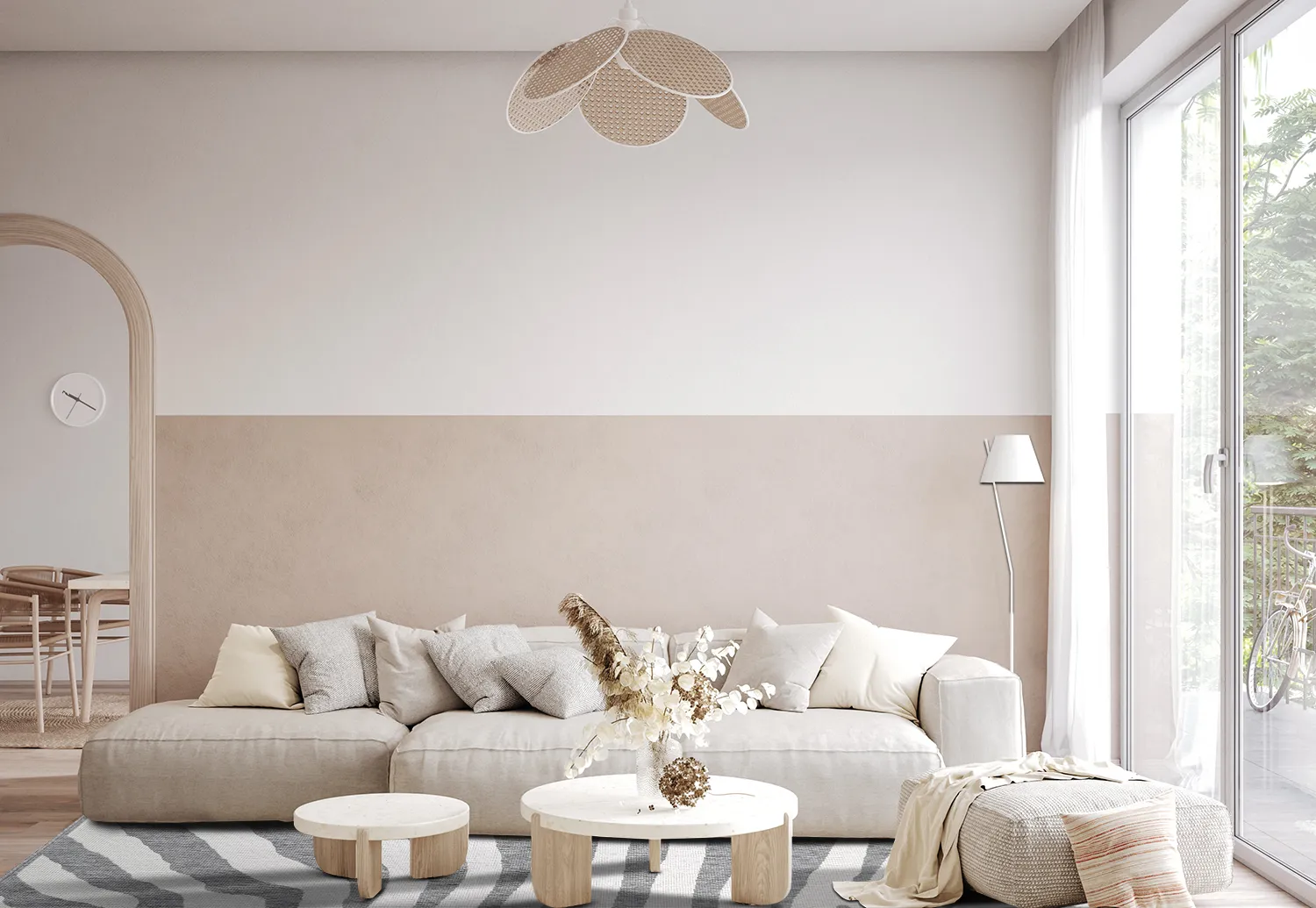 Vloerkleden voor binnen en buiten - Winona (grijs)