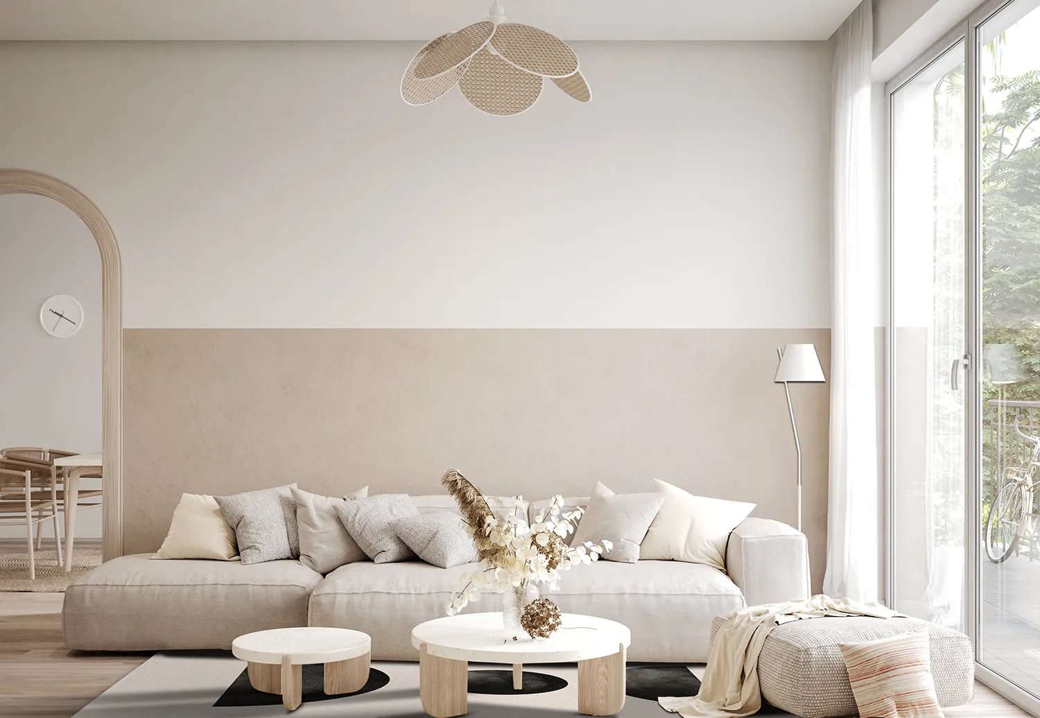 Wilton - Valence (beige/zwart)