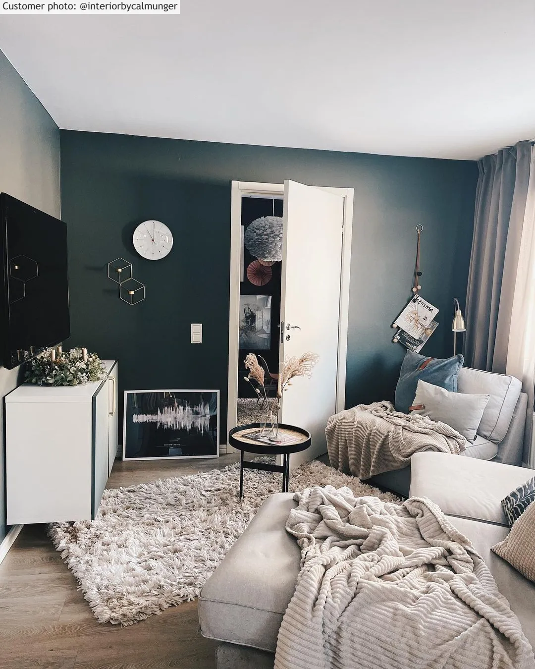 Hoogpolig vloerkleed - Janjira (offwhite)