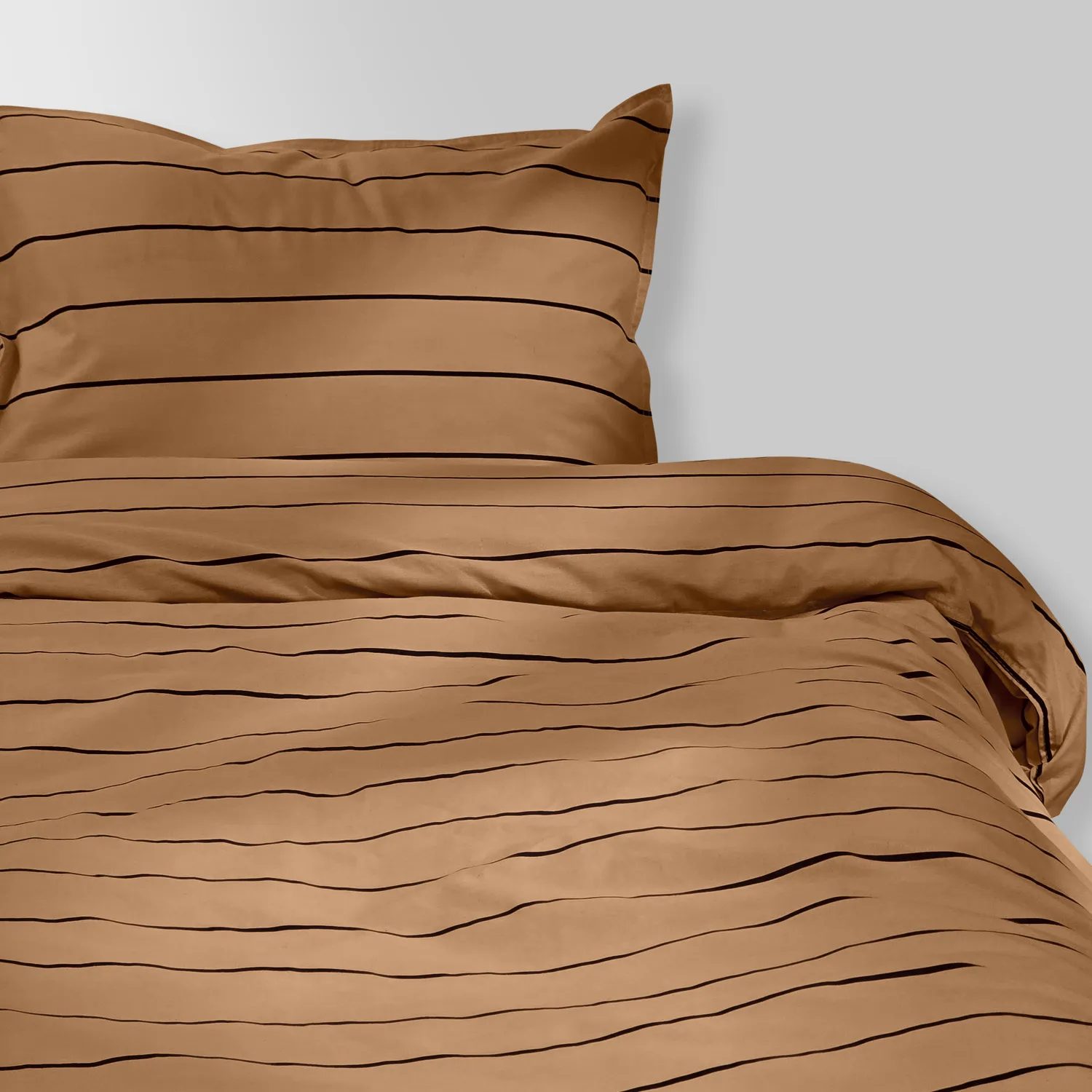 Dekbedovertrekset - Isadora (bruin)