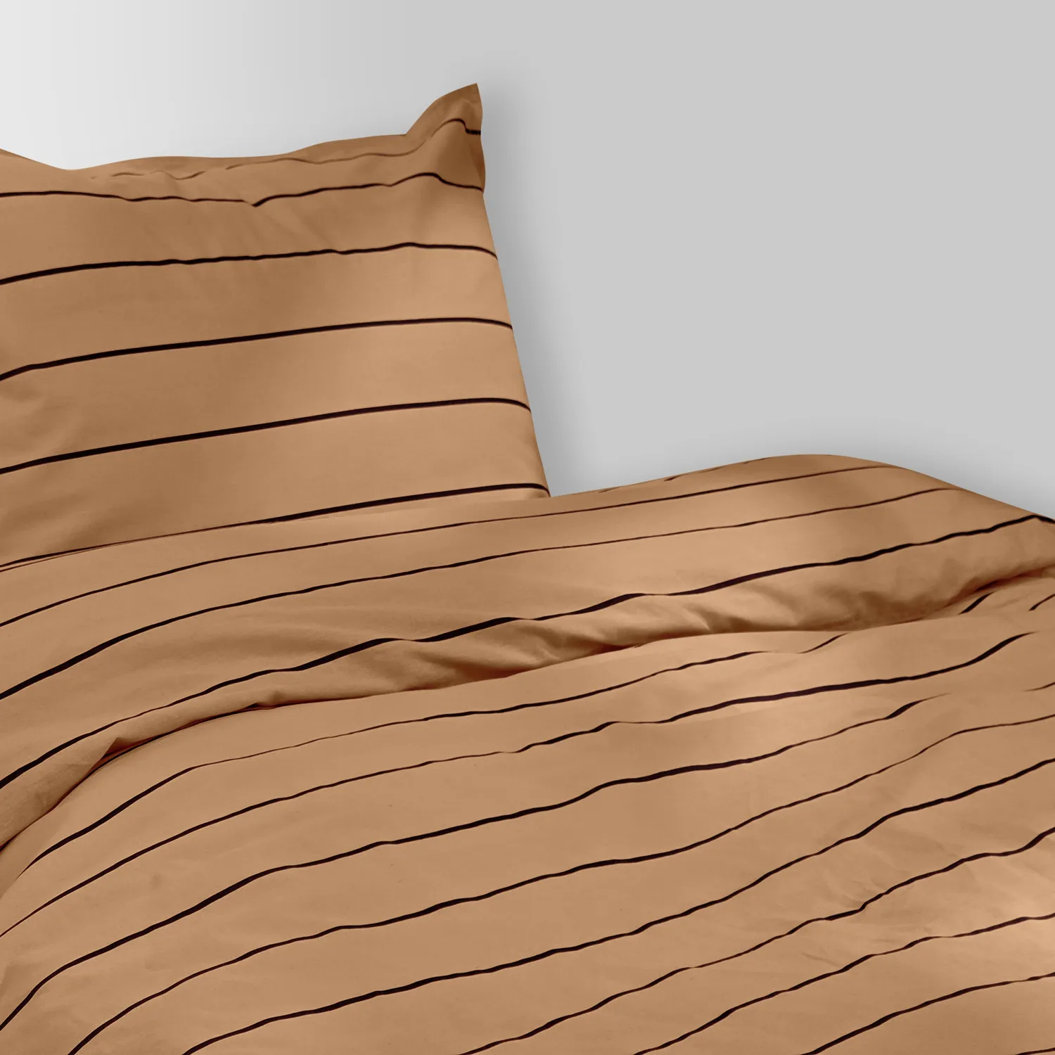 Dekbedovertrekset - Isadora (bruin)