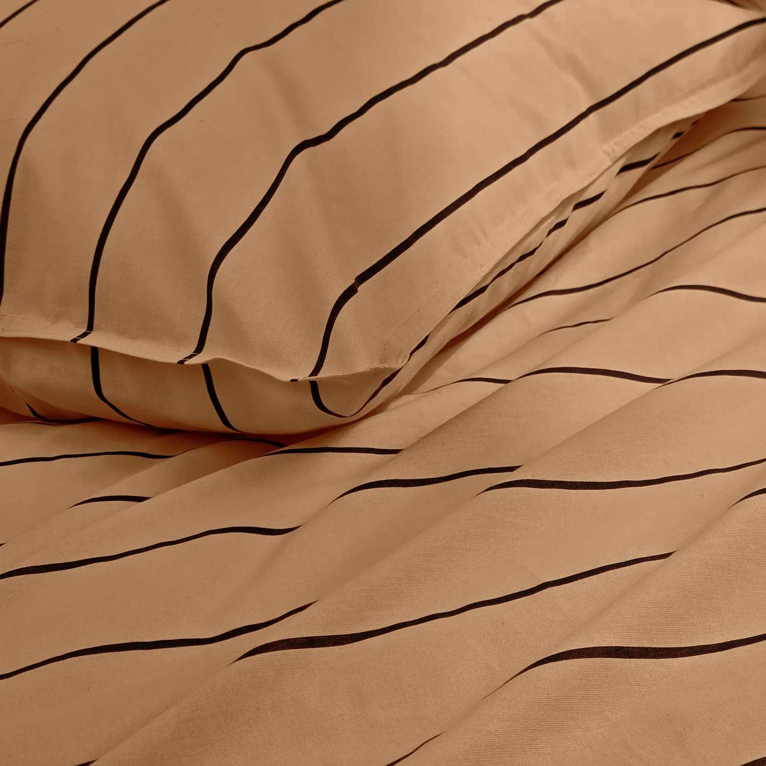 Dekbedovertrekset - Isadora (bruin)