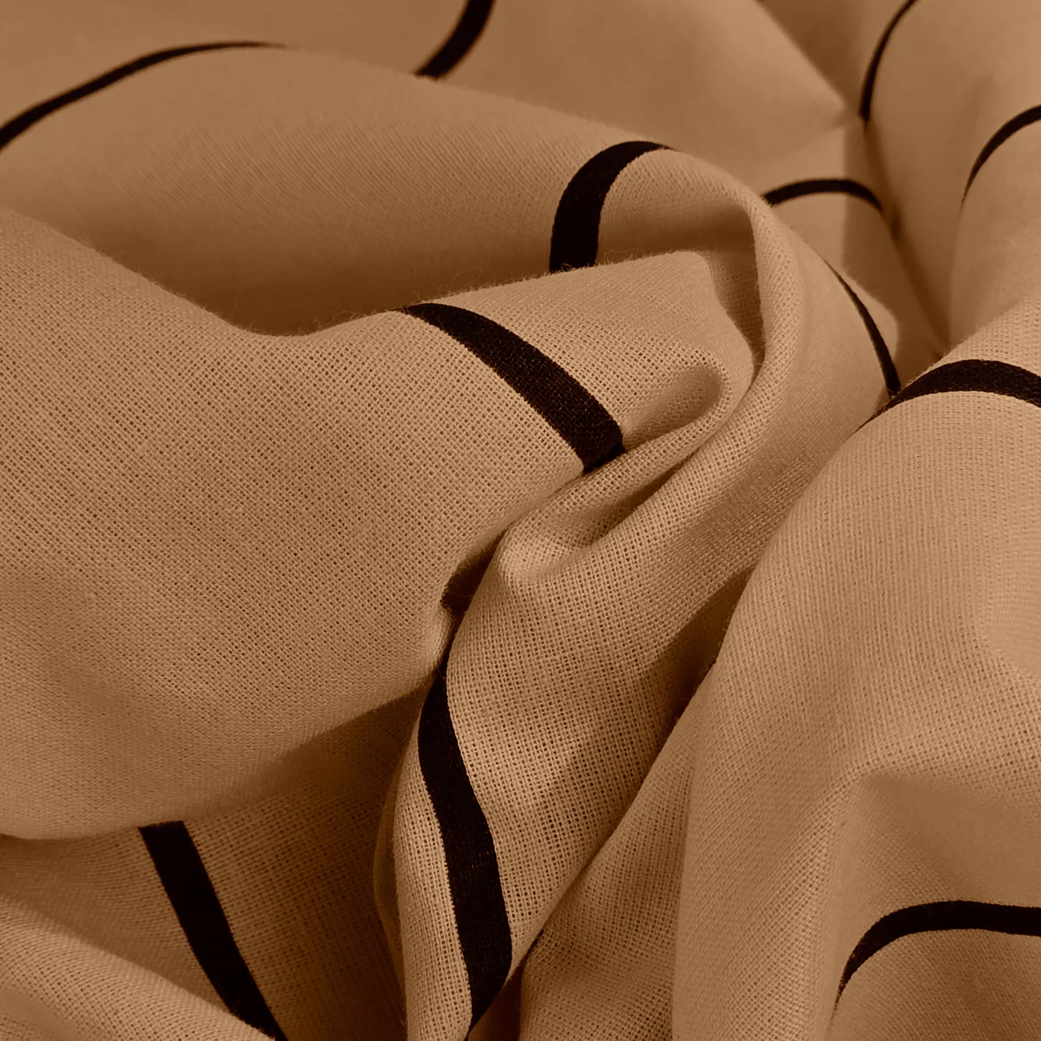 Dekbedovertrekset - Isadora (bruin)