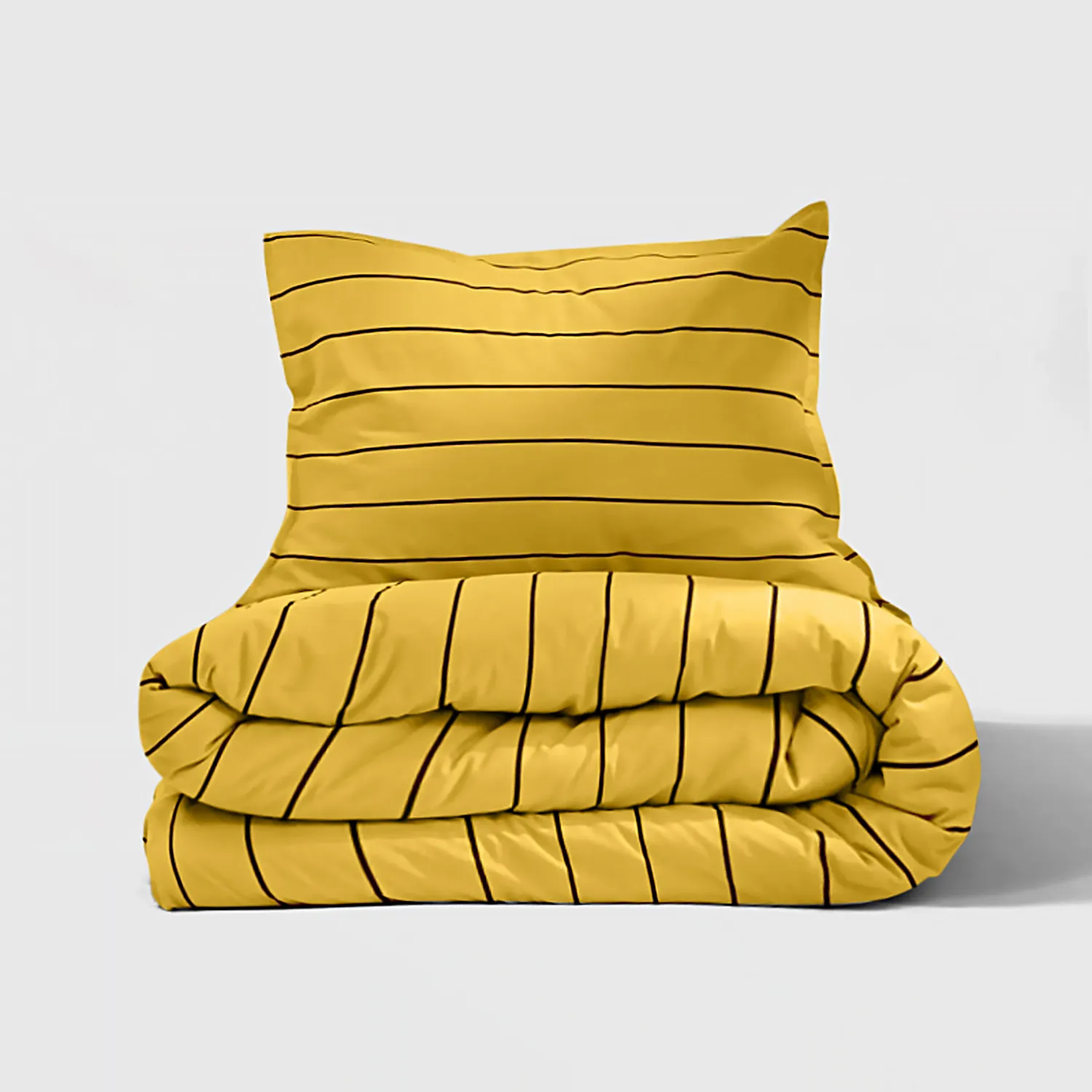 Dekbedovertrekset - Isadora (mosterd)