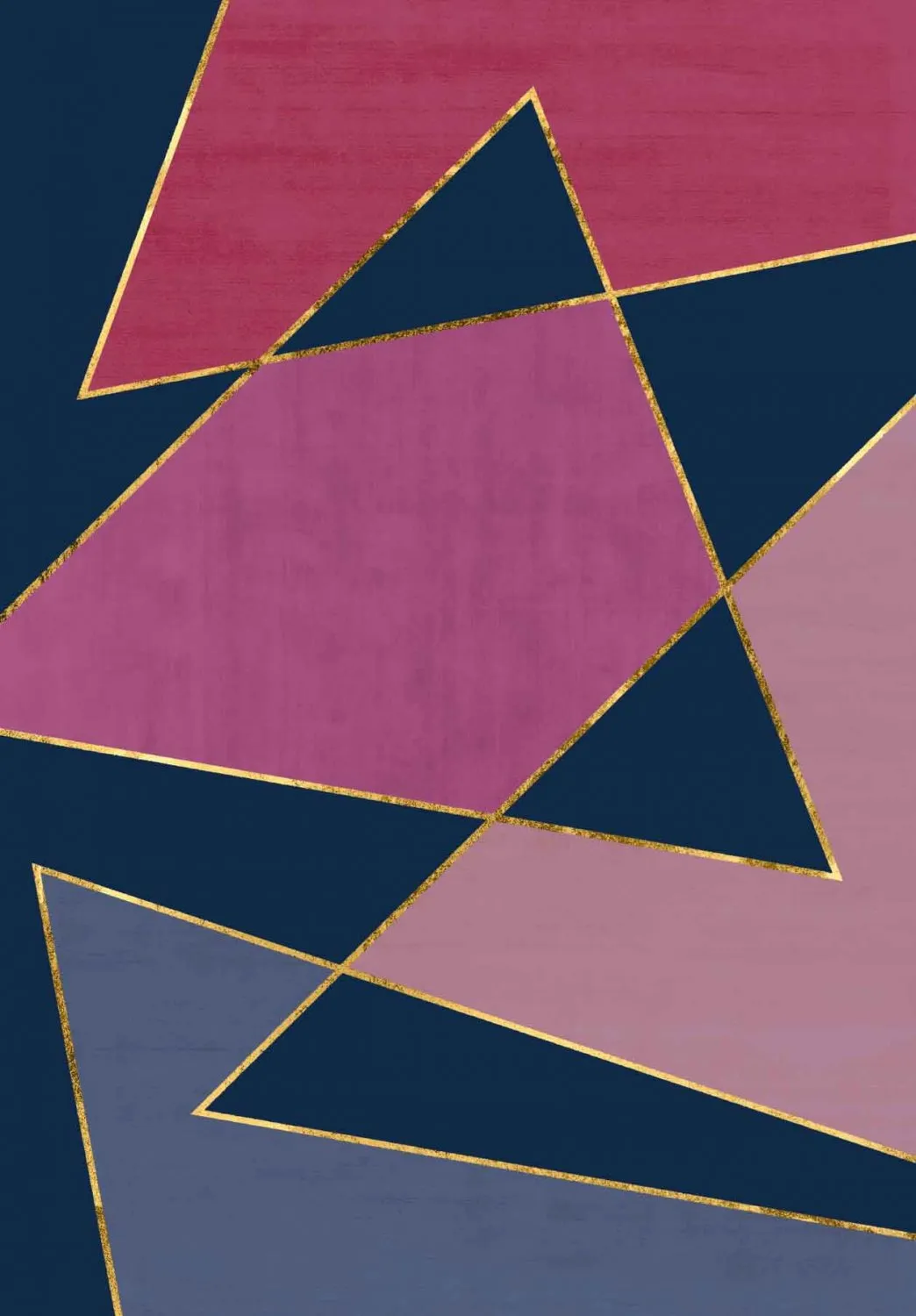 Wilton - Jade (donkerblauw/roze)