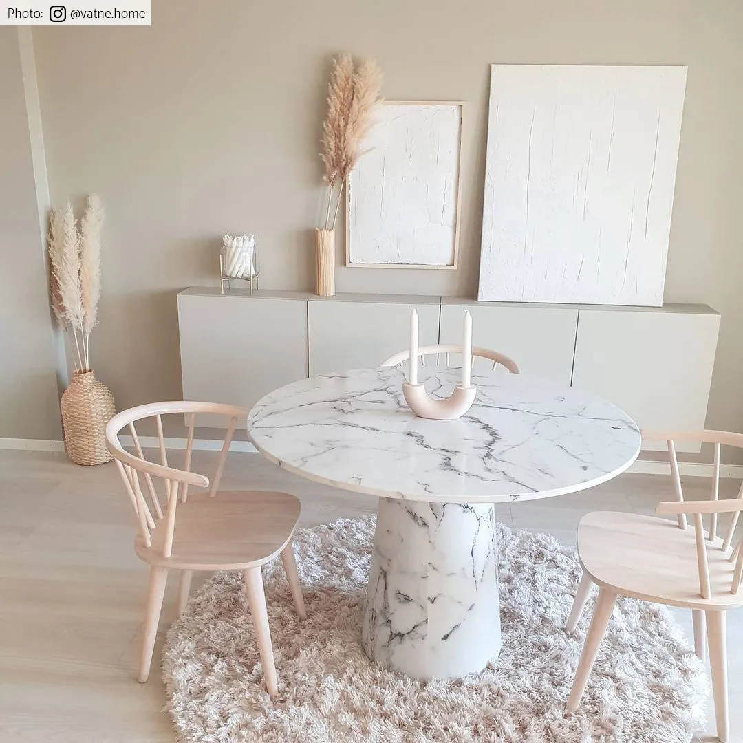 Ronde vloerkleden - Janjira (offwhite)